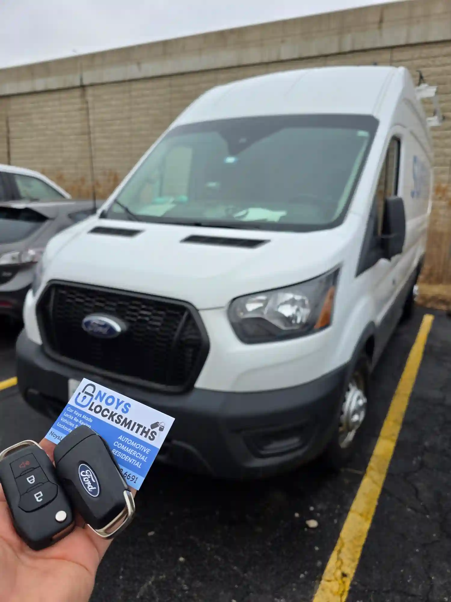 Ford Transit 2024 flip key replacement