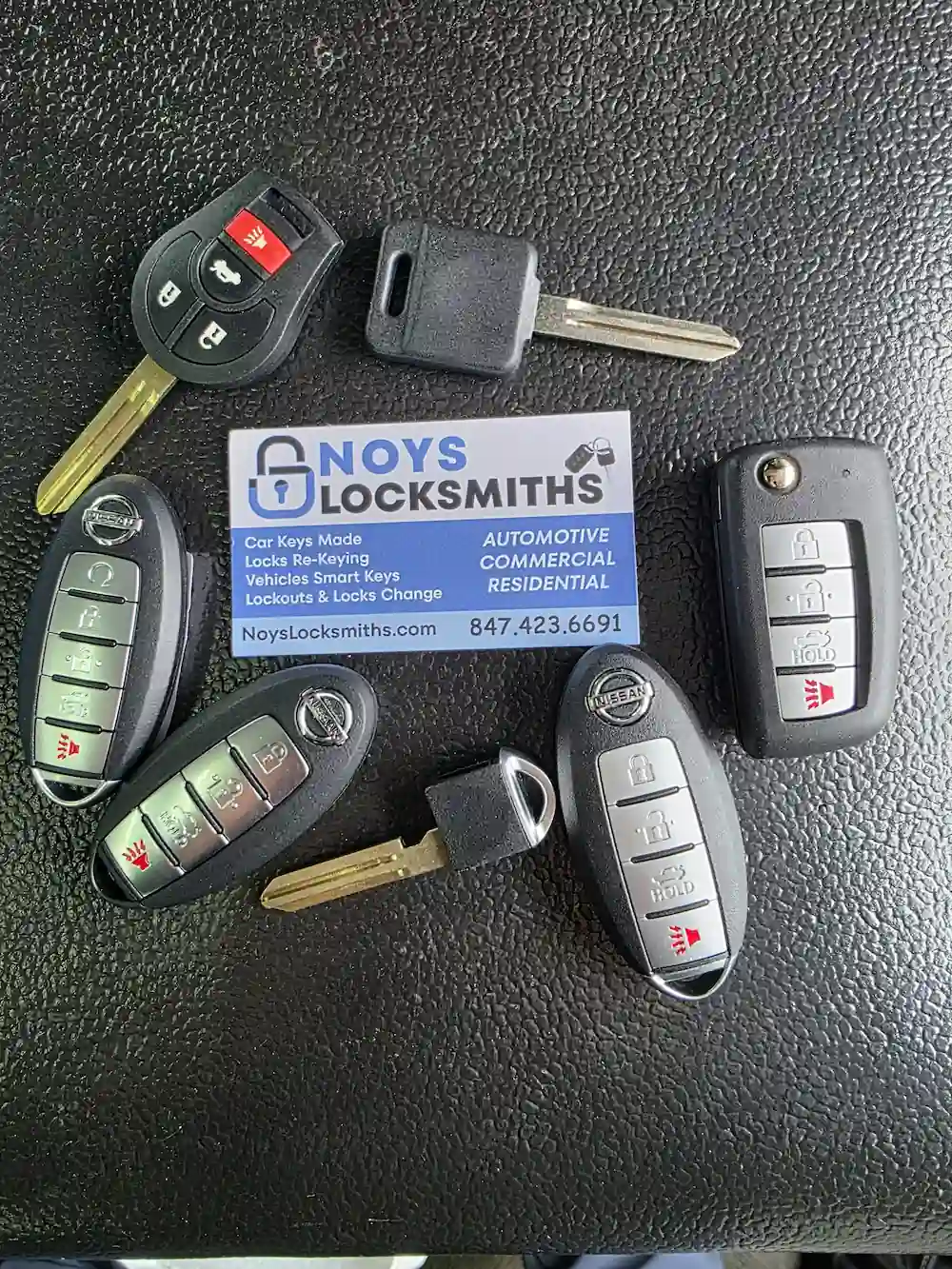 Nissan key replacement